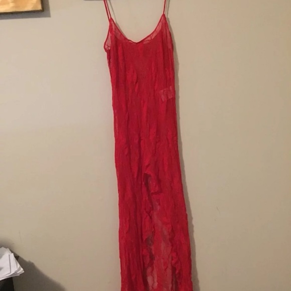 Red sheer lingerie - Picture 1 of 3